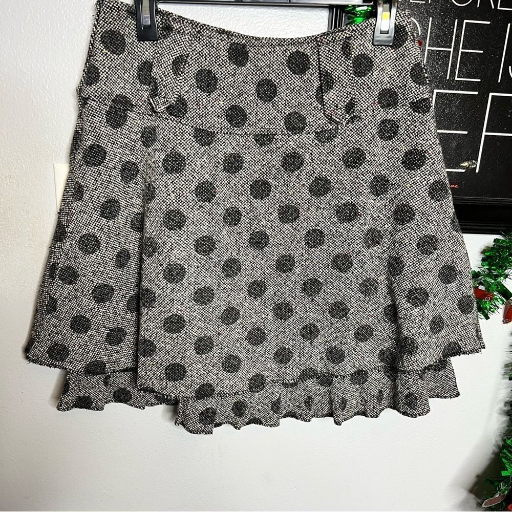MANDEE WOOL BLEND SKIRT M - Picture 3 of 6
